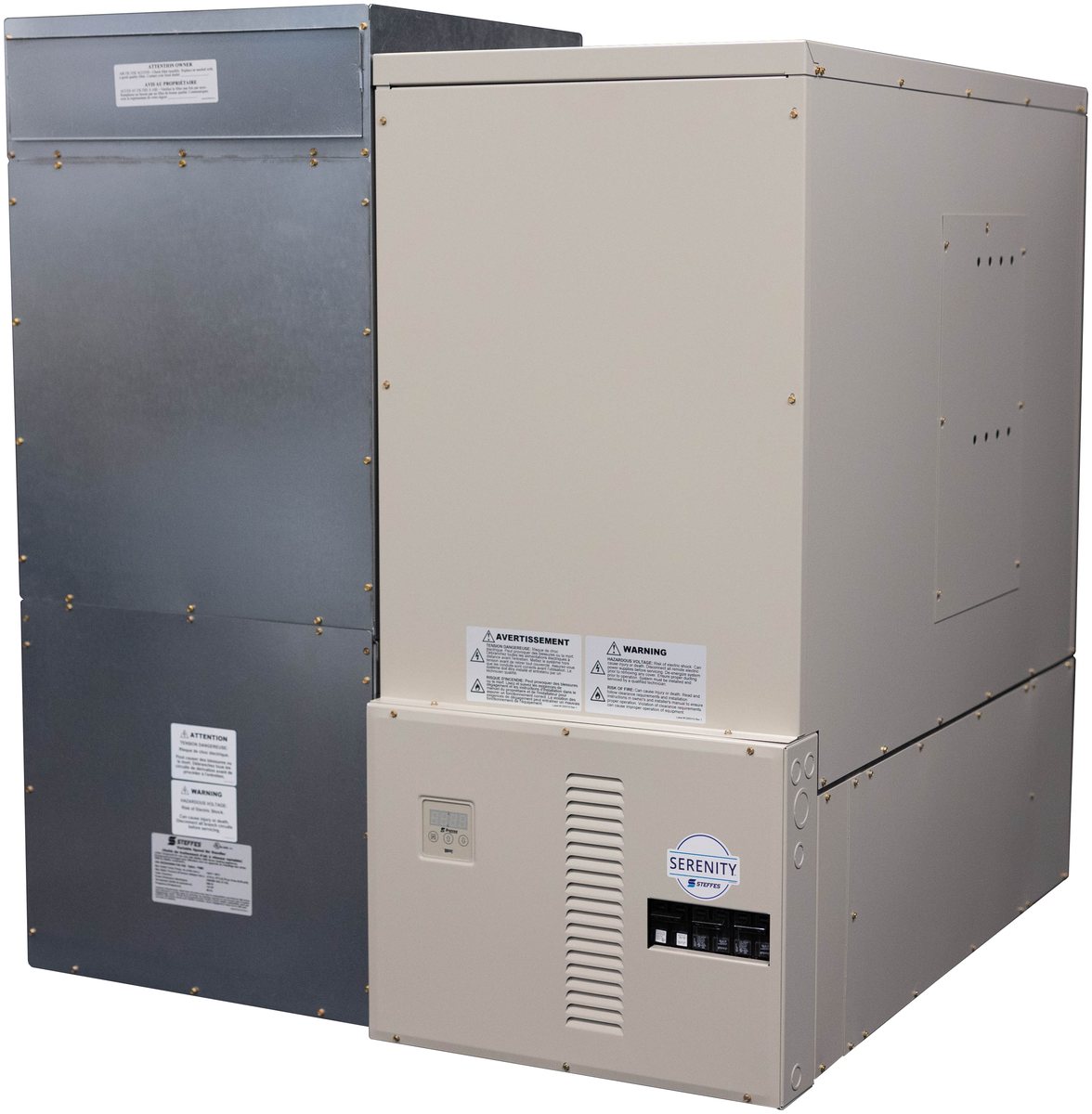 Accumulateur thermique Steffes ETS Serenity, vue de face — produit officiel